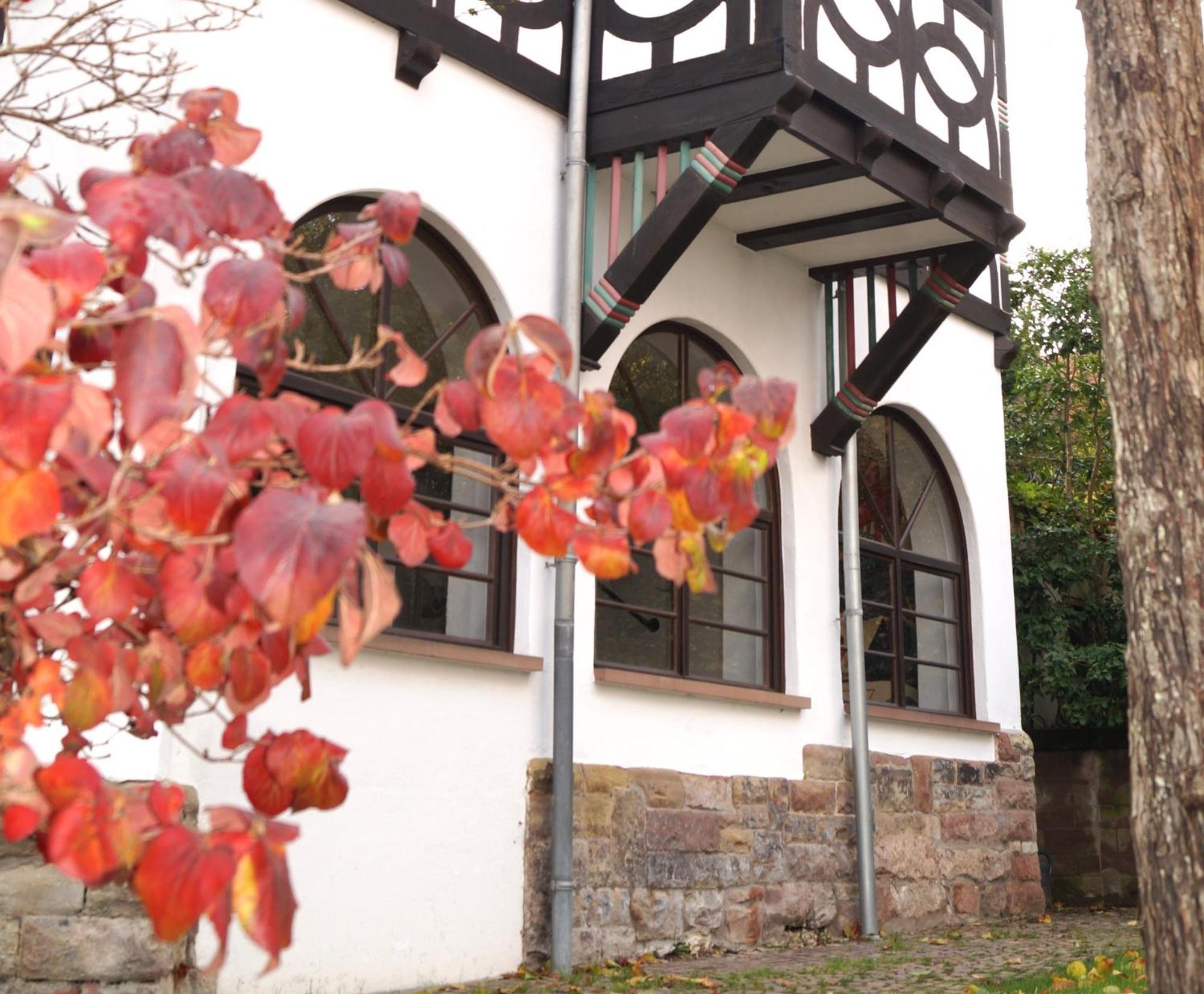 Villa Historisches Haus Am Triller Saarbrücken Esterno foto