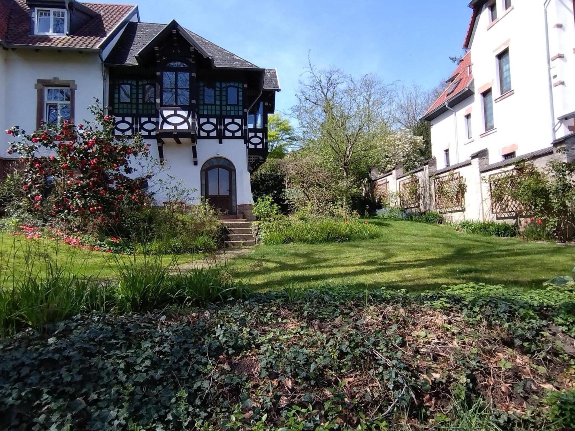 Villa Historisches Haus Am Triller Saarbrücken Esterno foto